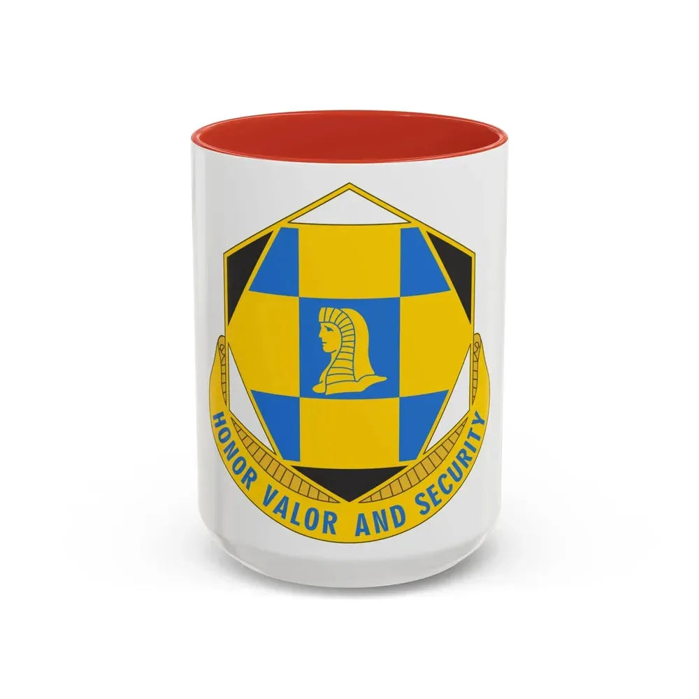 66 Military Intelligence Brigade 2 (U.S. Army) Accent Coffee Mug 15oz Red - Go Mug Yourself