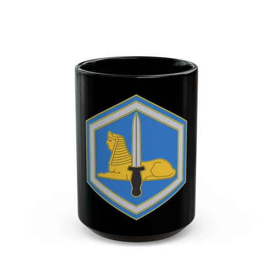 66 Military Intelligence Brigade 3 (U.S. Army) Black Coffee Mug-15oz-Go Mug Yourself