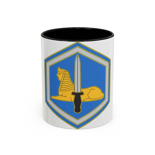 66 Military Intelligence Brigade 3 (U.S. Army) Accent Coffee Mug 11oz Black - Go Mug Yourself