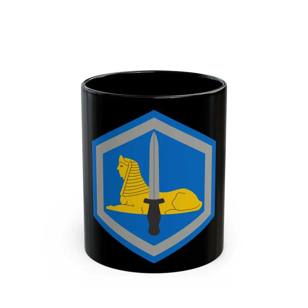 66 Military Intelligence Brigade (U.S. Army) Black Coffee Mug-11oz-Go Mug Yourself