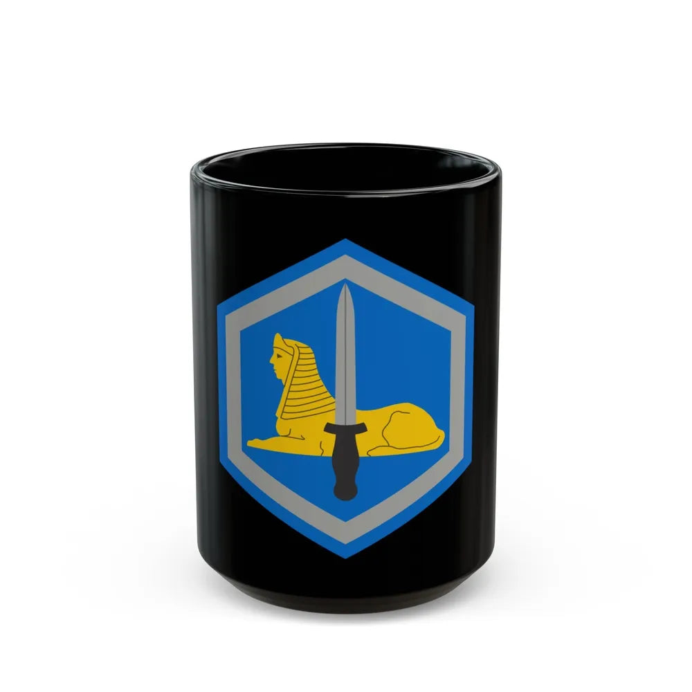 66 Military Intelligence Brigade (U.S. Army) Black Coffee Mug-15oz-Go Mug Yourself