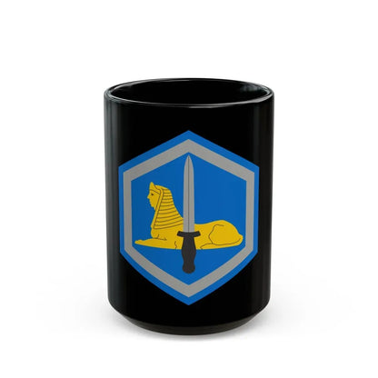 66 Military Intelligence Brigade (U.S. Army) Black Coffee Mug 15oz - Go Mug Yourself