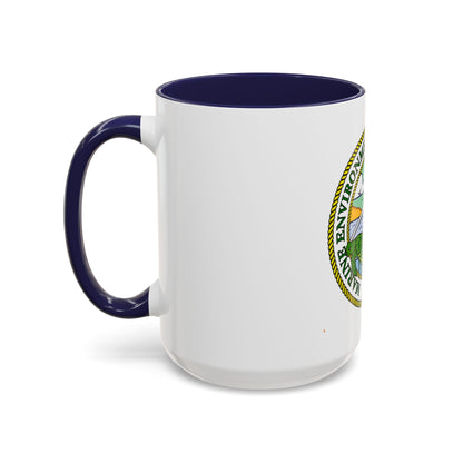 USCG Marine Environmental Resp Policy (U.S. Coast Guard) Accent Coffee Mug