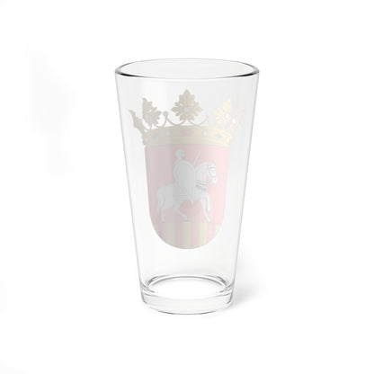 Escudo de Agüero (Spain) (Coat of Arms) Pint Glass 16oz