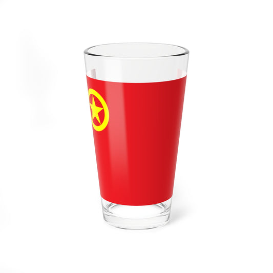 Flag of the Communist Youth League of China (China) Pint Glass 16oz