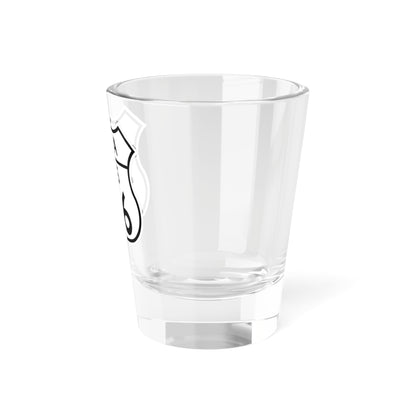 US 136 Iowa 1948 (Iowa) (Road Sign) Shot Glass 1.5oz