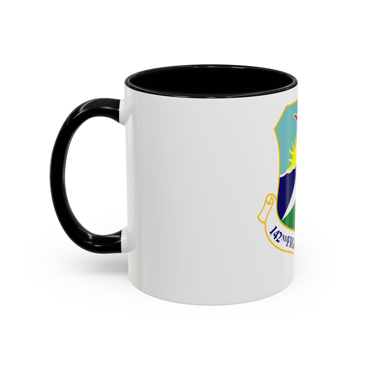 142nd Fighter Wing (U.S. Air Force) Accent Coffee Mug