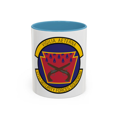 171st Security Forces Squadron (U.S. Air Force) Accent Coffee Mug