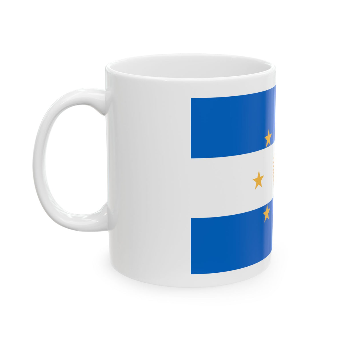 Navy Jack of Argentina 1818 - White Coffee Mug