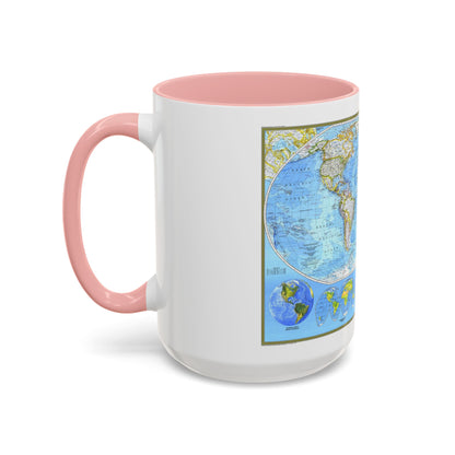 World Map - Political (1994) (Map) Accent Coffee Mug