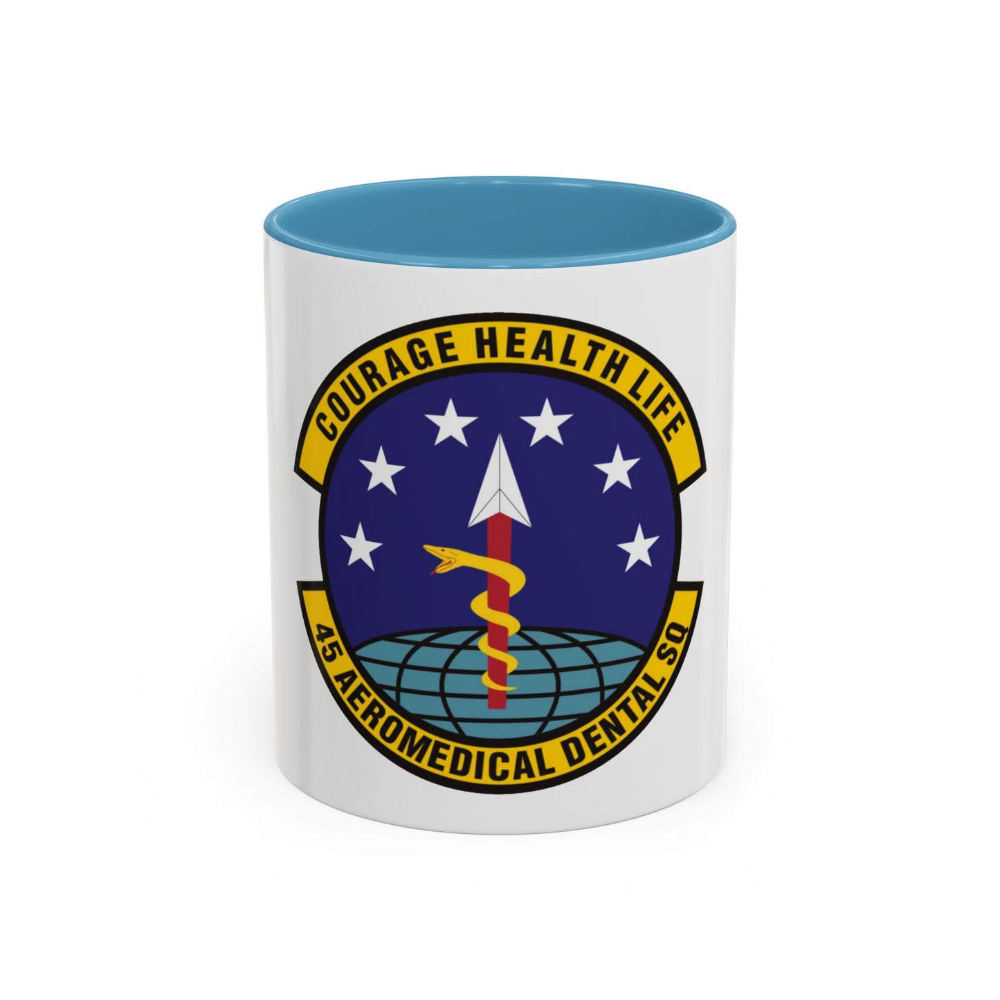 45th Aeromedical Dental Squadron (U.S. Air Force) Accent Coffee Mug