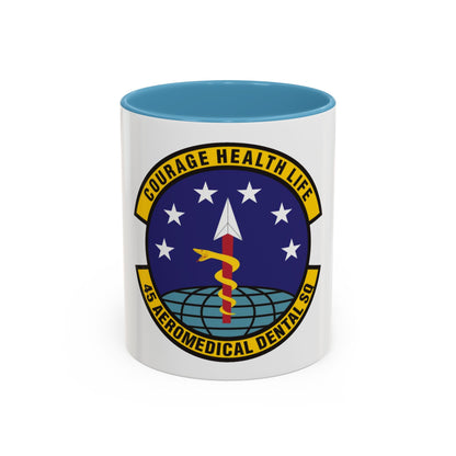 45th Aeromedical Dental Squadron (U.S. Air Force) Accent Coffee Mug