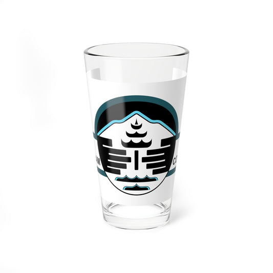 Flag of Clallam County Washington (United States) Pint Glass 16oz