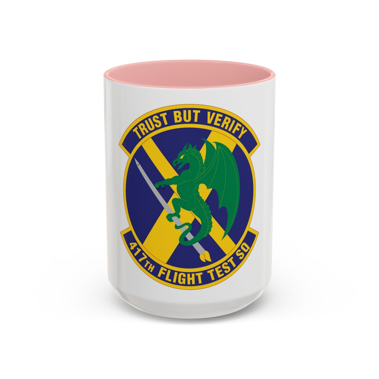 417th Flight Test Squadron (U.S. Air Force) Accent Coffee Mug