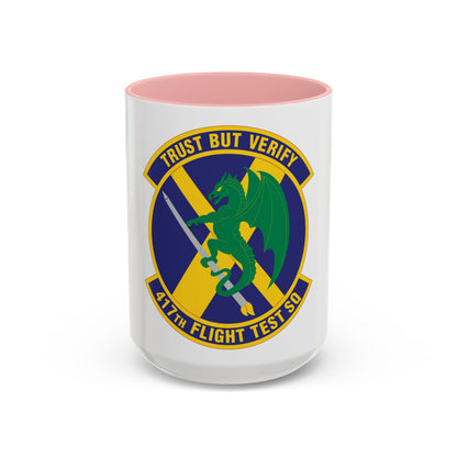 417th Flight Test Squadron (U.S. Air Force) Accent Coffee Mug