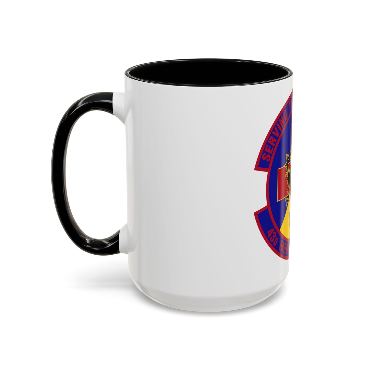 43d Medical Squadron (U.S. Air Force) Accent Coffee Mug