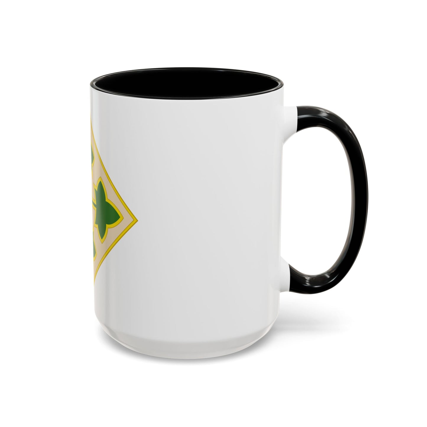 4th Infantry Division CSIB2 (U.S. Army) Accent Coffee Mug