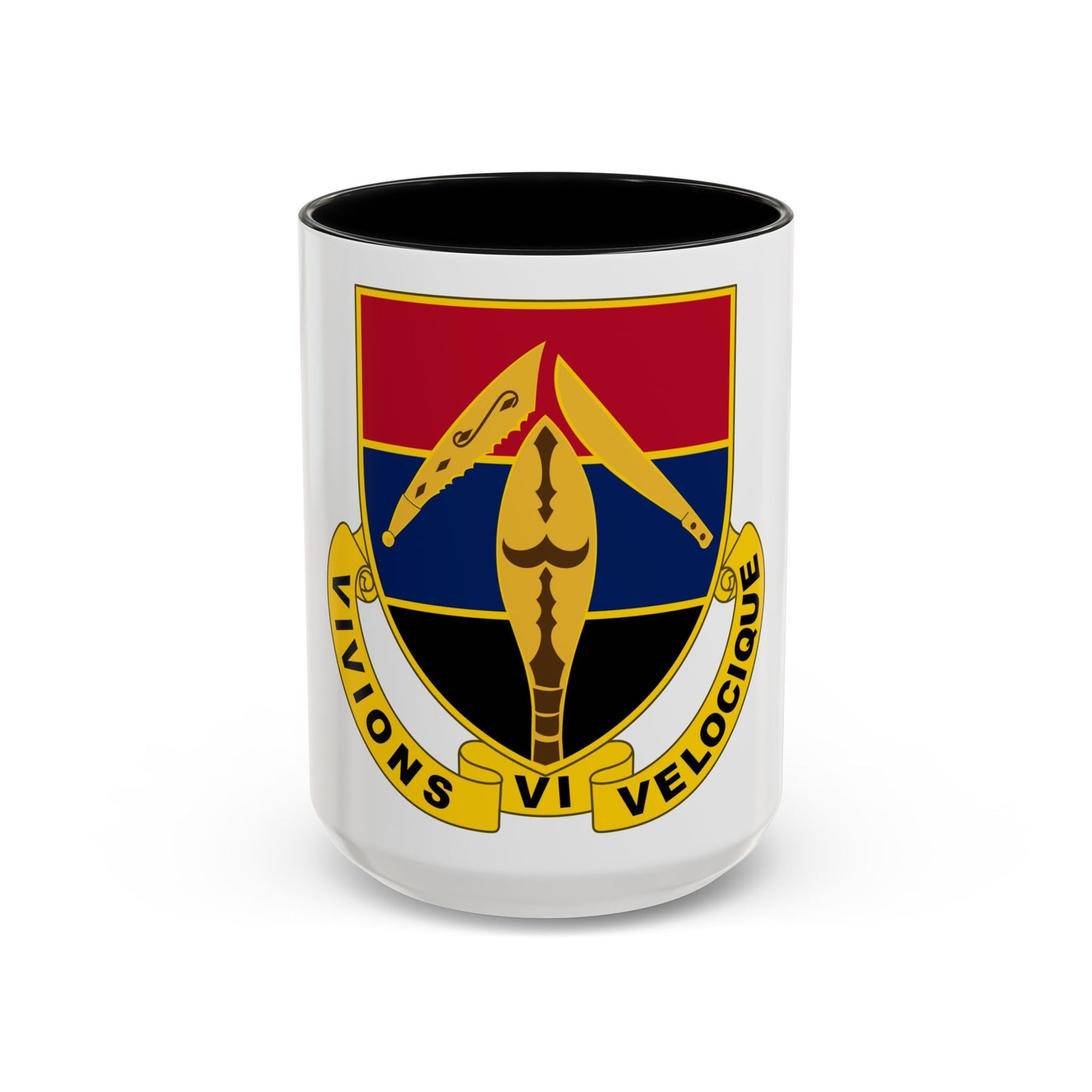 351 Armored Field Artillery Battalion (U.S. Army) Accent Coffee Mug