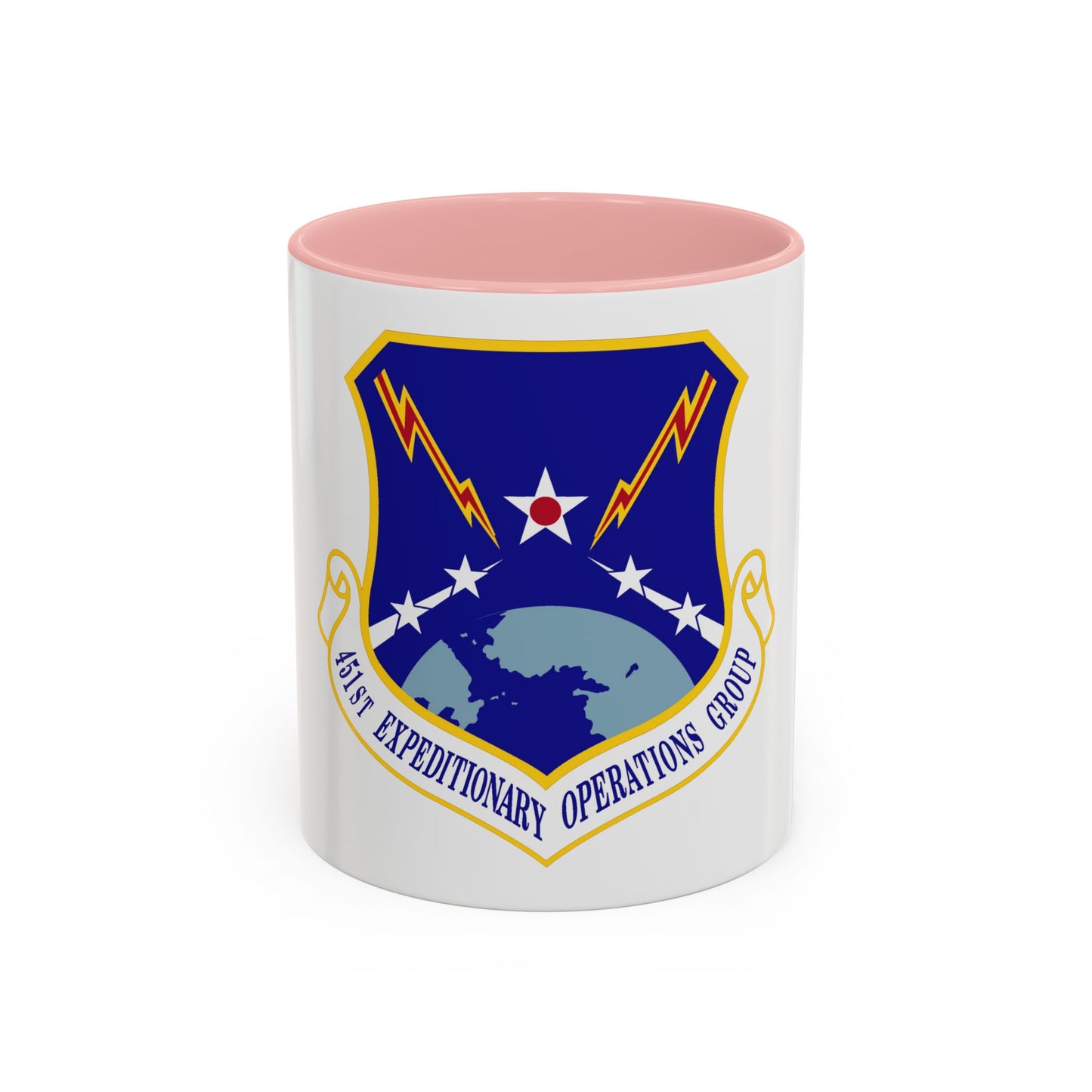 451st Expeditionary Operations Group (U.S. Air Force) Accent Coffee Mug