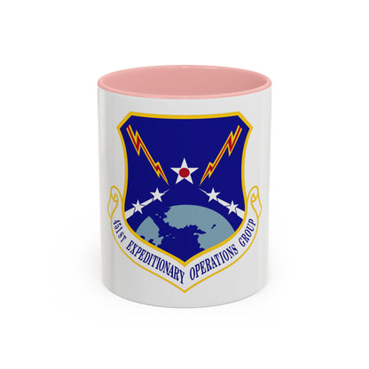 451st Expeditionary Operations Group (U.S. Air Force) Accent Coffee Mug