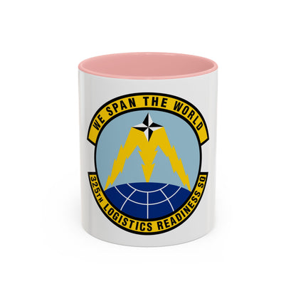 325 Logistics Readiness Squadron ACC (U.S. Air Force) Accent Coffee Mug