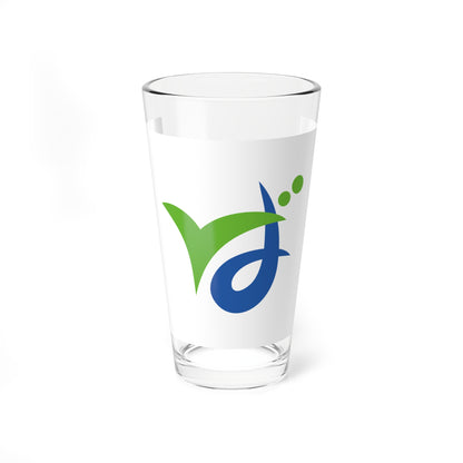 Flag of Bando Ibaraki (Japan) Pint Glass 16oz