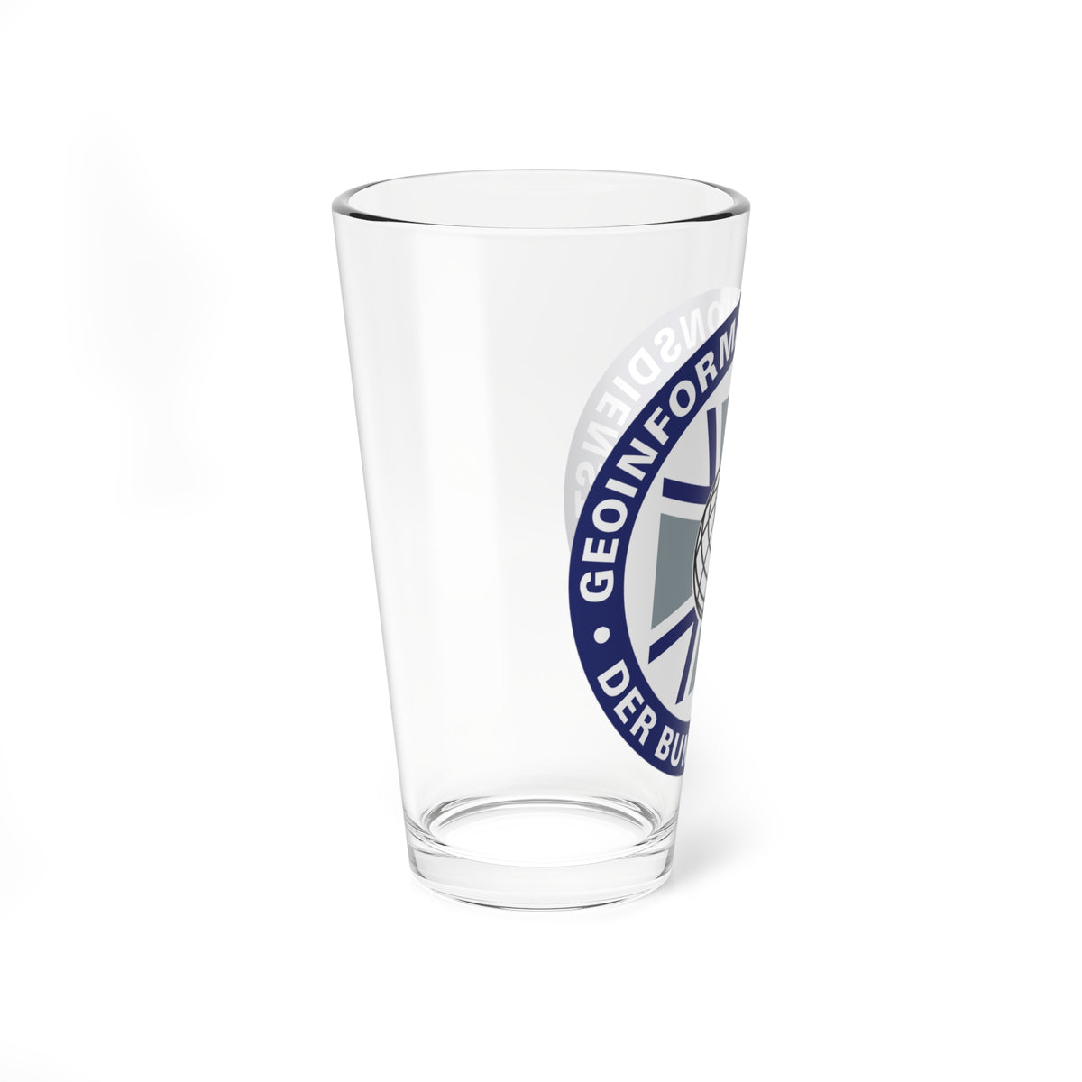 GeoInfoDstBw (Germany) (Coat of Arms) Pint Glass 16oz