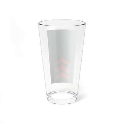 Mozambique Army OR 6 (Mozambique) (Military Rank) Pint Glass 16oz