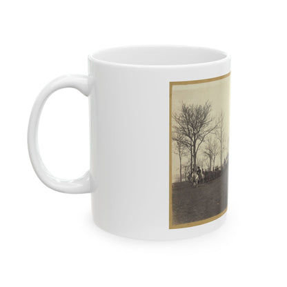 Arsenal & 2. Regt. Regulars (U.S. Civil War) White Coffee Mug