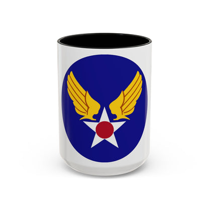 Army Air Forces Historical Insignia (U.S. Air Force) Accent Coffee Mug