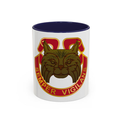 14 Antiaircraft Artillery Gun Battalion (U.S. Army) Accent Coffee Mug