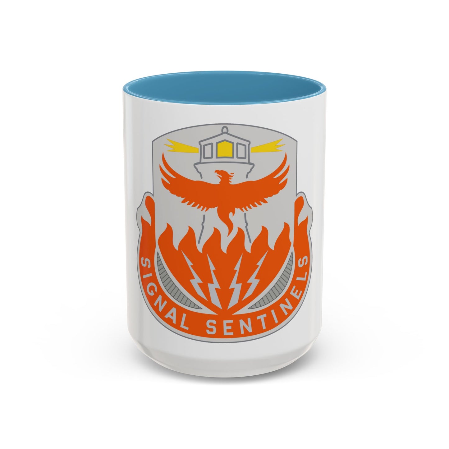 156 Signal Battalion (U.S. Army) Accent Coffee Mug