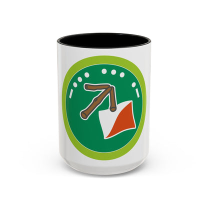 Sign Signal and Codes (Boy Scout Merit Badge) Accent Coffee Mug