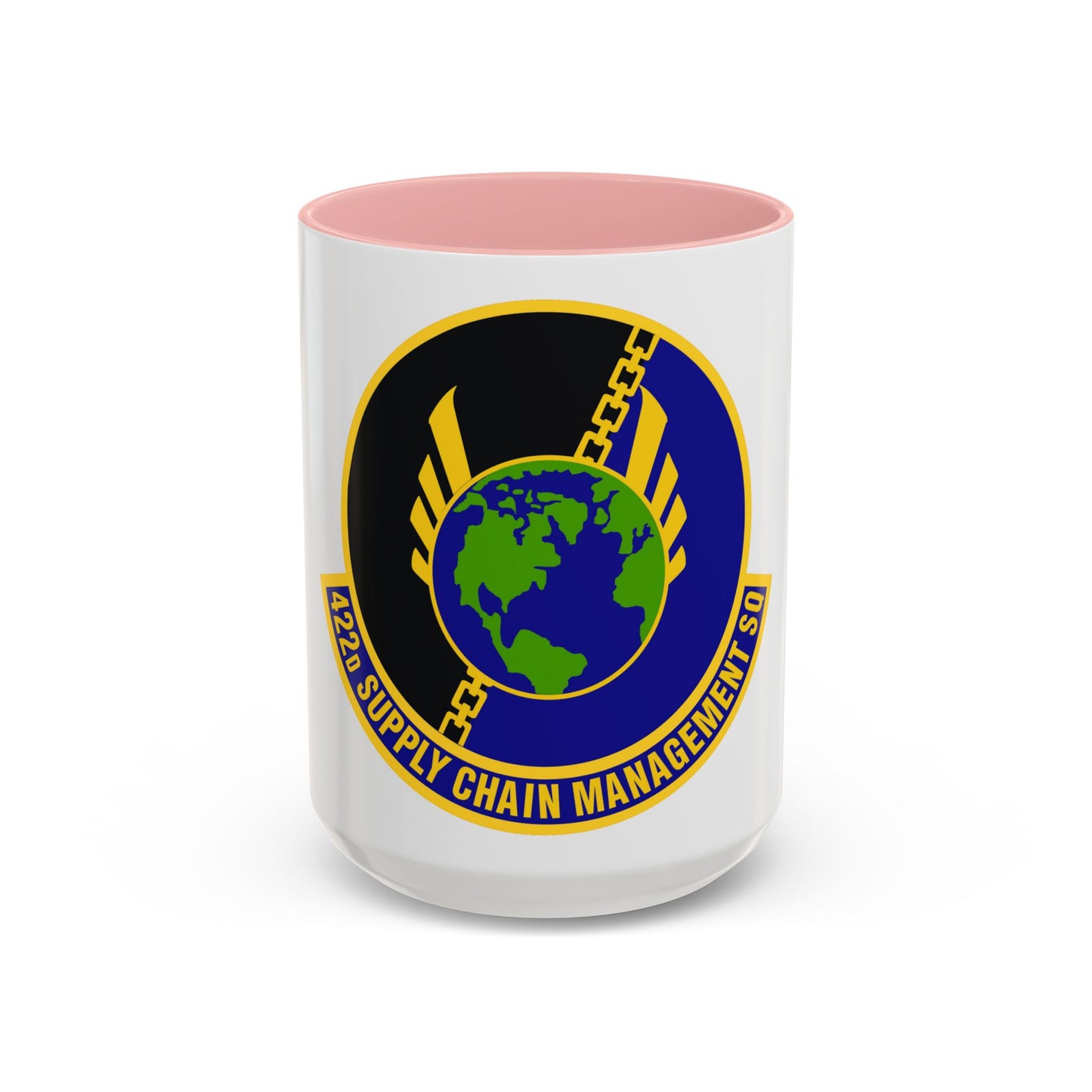 422d Supply Chain Management Squadron (U.S. Air Force) Accent Coffee Mug
