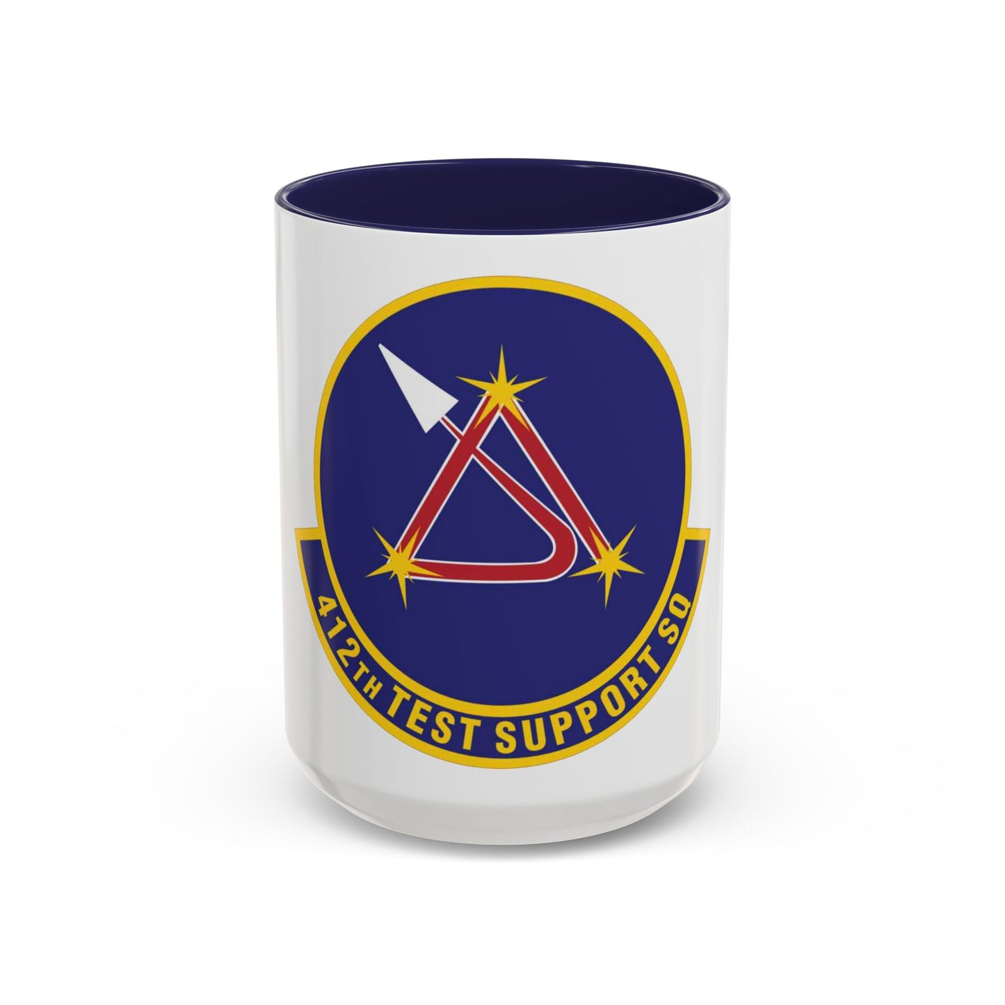 412th Test Support Squadron (U.S. Air Force) Accent Coffee Mug