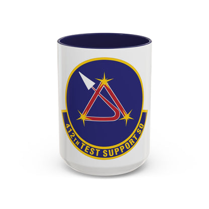 412th Test Support Squadron (U.S. Air Force) Accent Coffee Mug