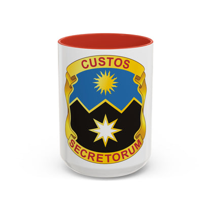 115 Military Intelligence Group (U.S. Army) Accent Coffee Mug