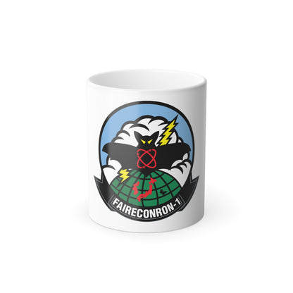VQ 1 FAIRECONRON 1 World Watchers (U.S. Navy) Color Changing Mug 11oz