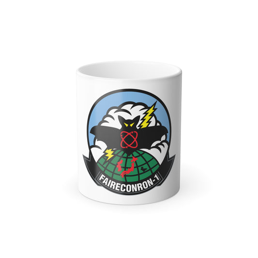 VQ 1 FAIRECONRON 1 World Watchers (U.S. Navy) Color Changing Mug 11oz