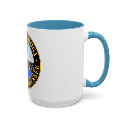 Seal of Chattanooga Tennessee - Accent Coffee Mug