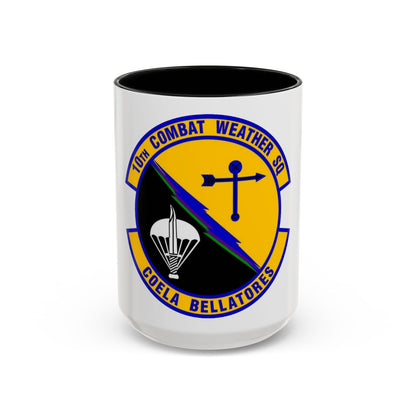 10 Combat Weather Squadron AFSOC (U.S. Air Force) Accent Coffee Mug