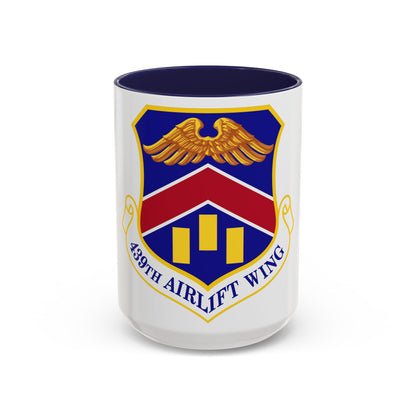 439th Airlift Wing (U.S. Air Force) Accent Coffee Mug