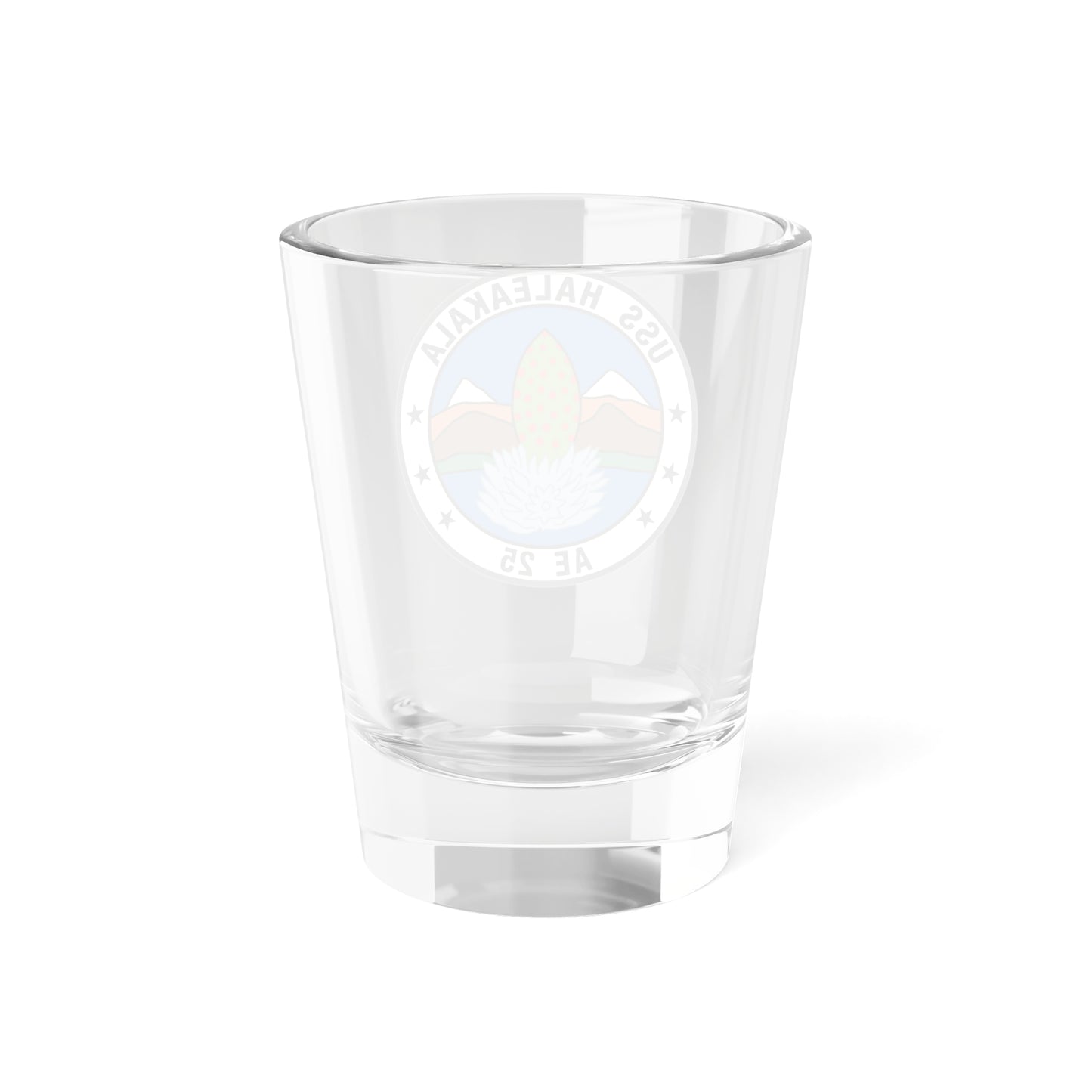 USS Haleakala AE 25 (U.S. Navy) Shot Glass 1.5oz