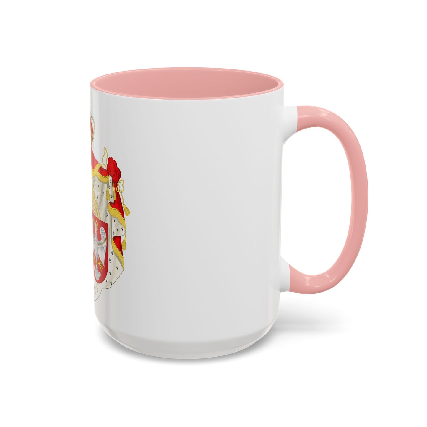 Coat of arms of Jadwiga of Poland - Accent Coffee Mug