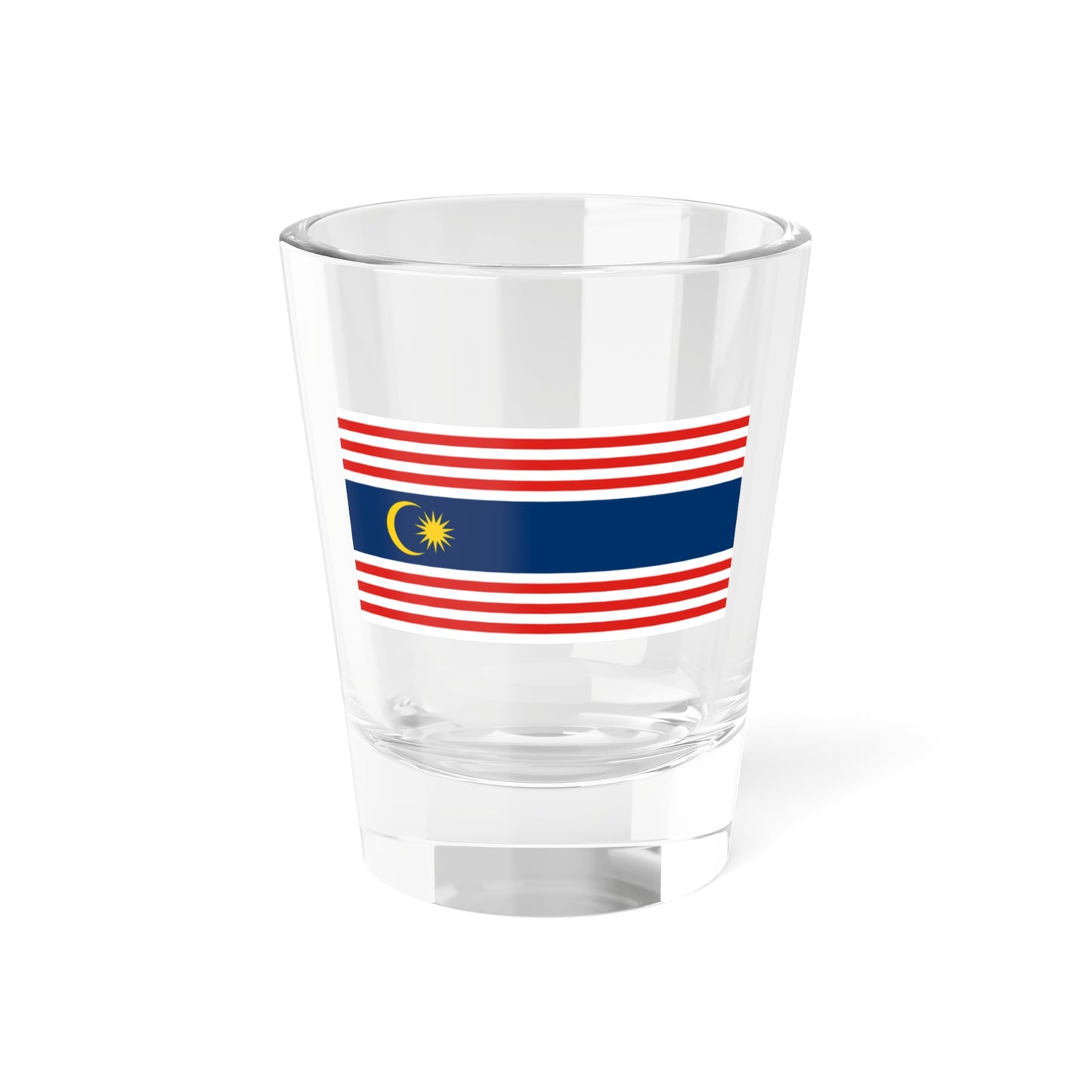 Flag of Kuala Lumpur Malaysia - Shot Glass 1.5oz