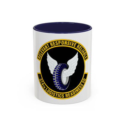 374 Logistics Readiness Squadron PACAF (U.S. Air Force) Accent Coffee Mug