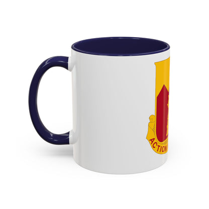 143rd Armored Field Artillery Battalion (U.S. Army) Accent Coffee Mug