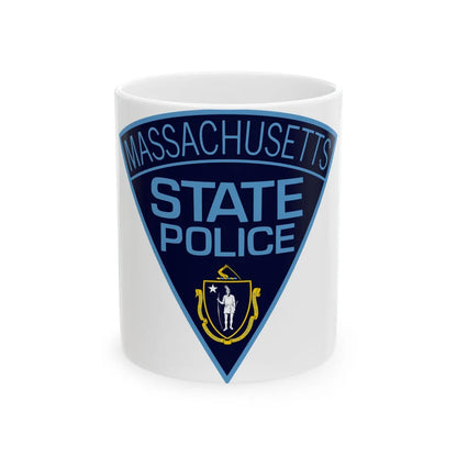 Massachusetts State Police - White Coffee Mug-11oz-Go Mug Yourself