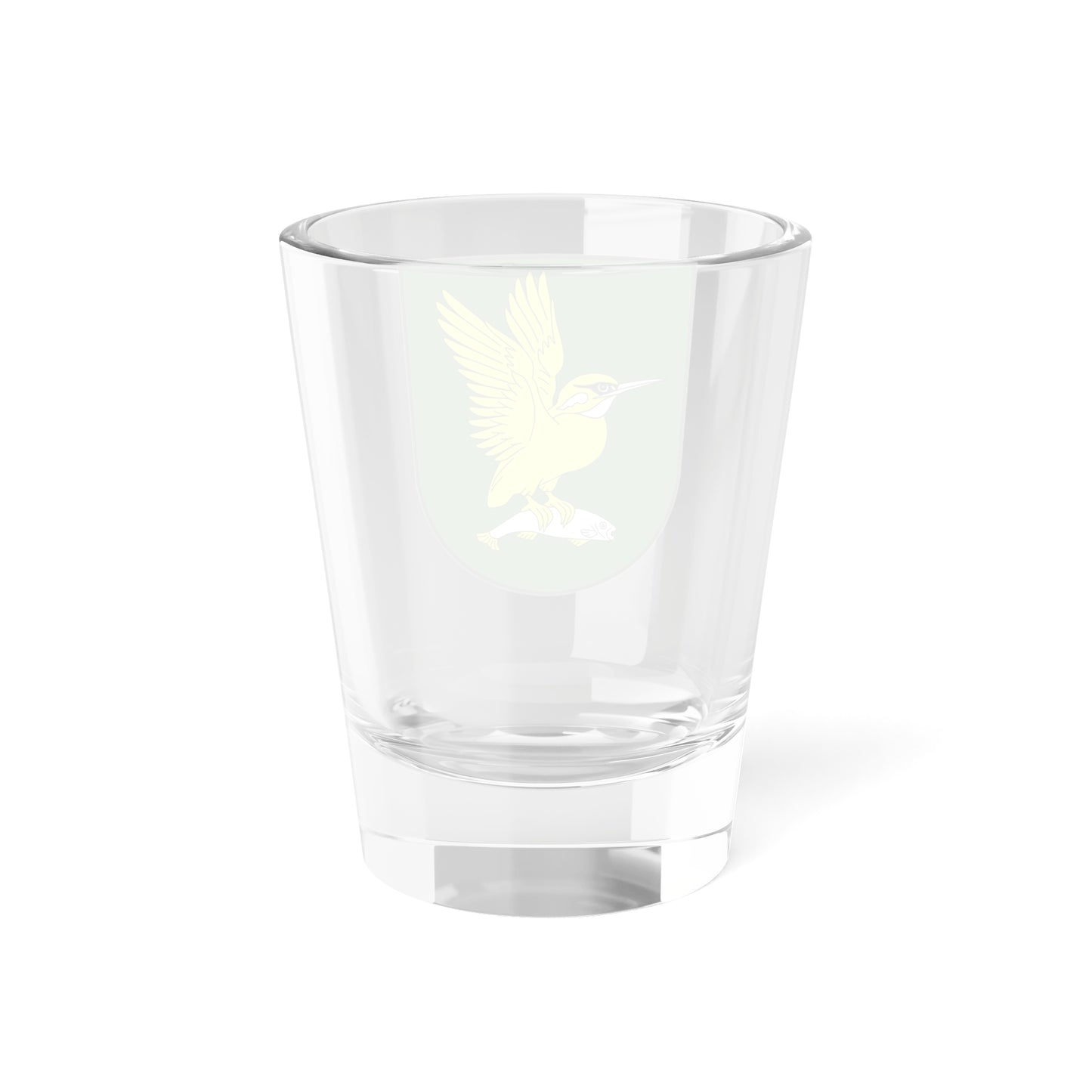 Herb Białej Waki (Lithuania) (Coat of Arms) Shot Glass 1.5oz