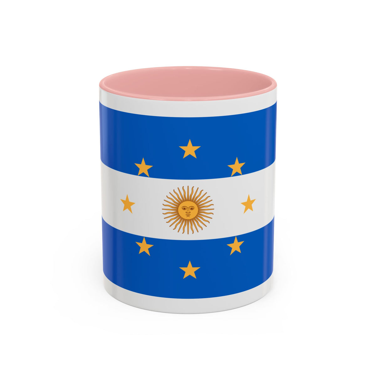 Navy Jack of Argentina 1818 - Accent Coffee Mug
